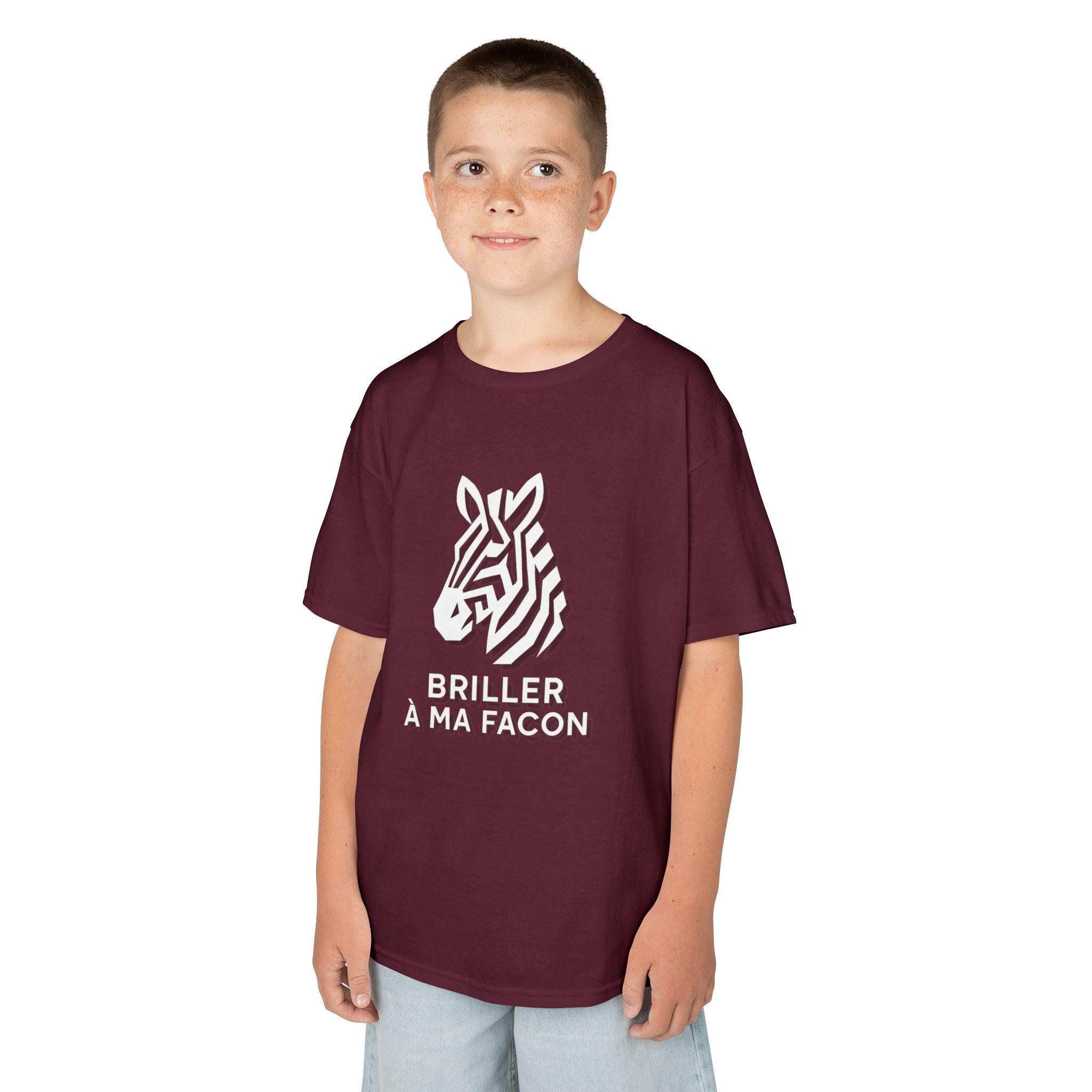 T-Shirt Enfant - "Briller à ma façon"