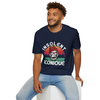 T-Shirt Homme - "INSOLENT , ICONIQUE"