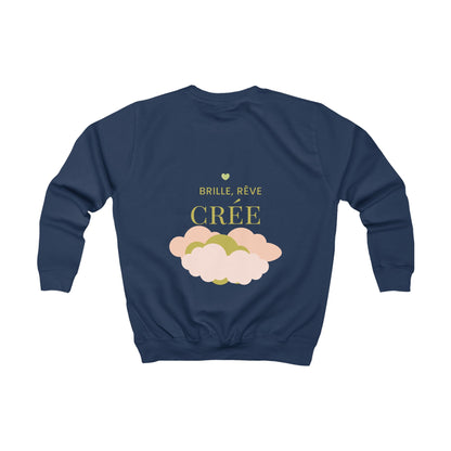 Sweat "Brille, rêve, crée"