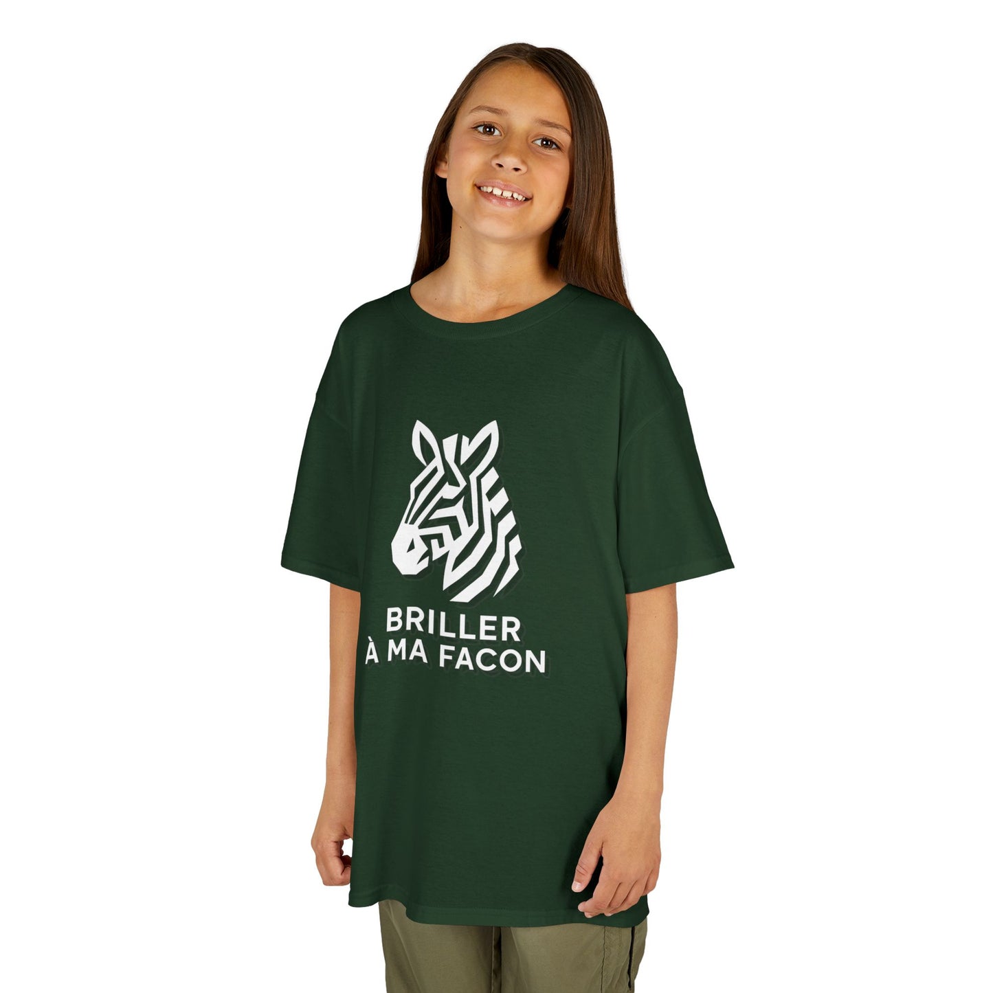 T-Shirt Enfant - "Briller à ma façon"