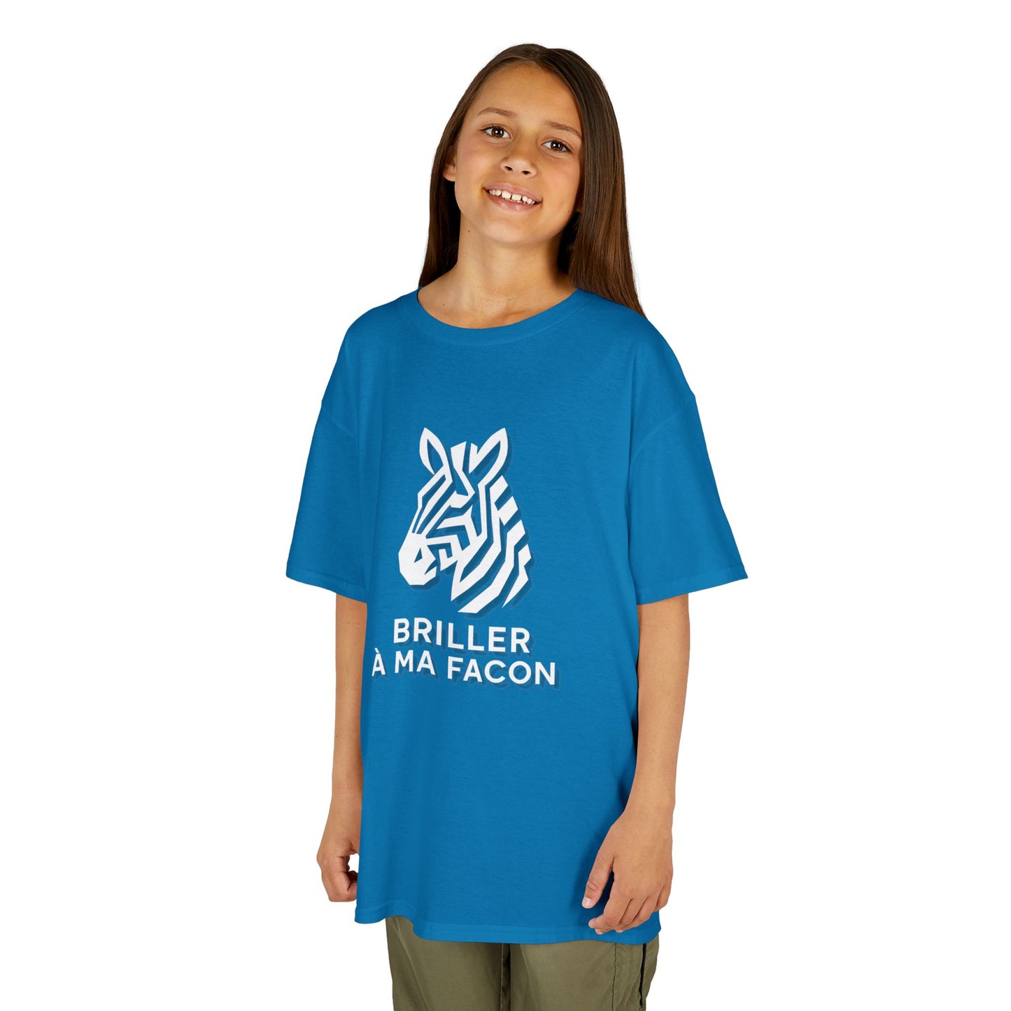 T-Shirt Enfant - "Briller à ma façon"