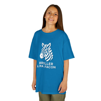 T-Shirt Enfant - "Briller à ma façon"