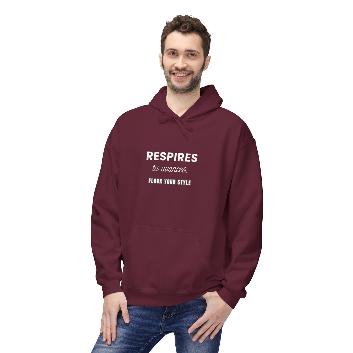 Sweat JE M'AIME, JE M'ASSUME - " Respires, tu avances "