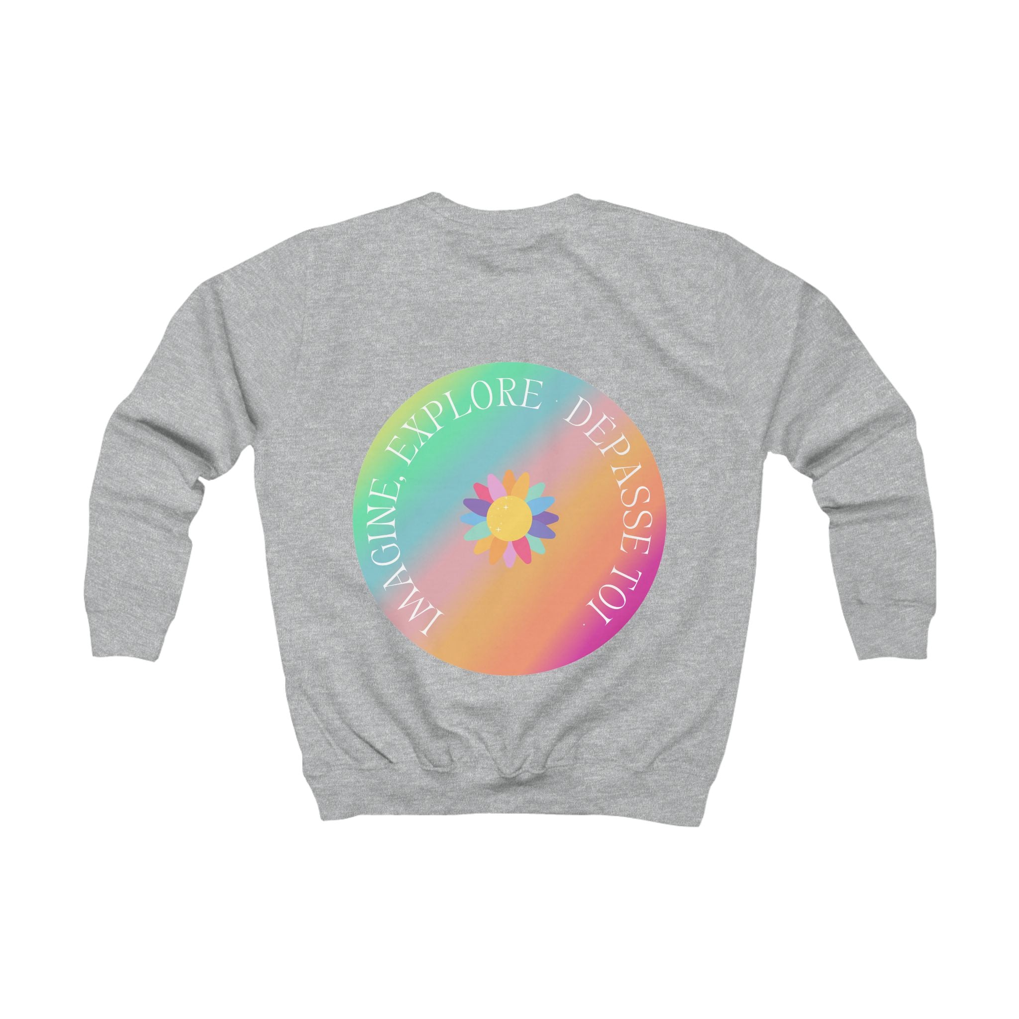 Sweat Enfant - "Imagine, Explore, Dépasse toi"