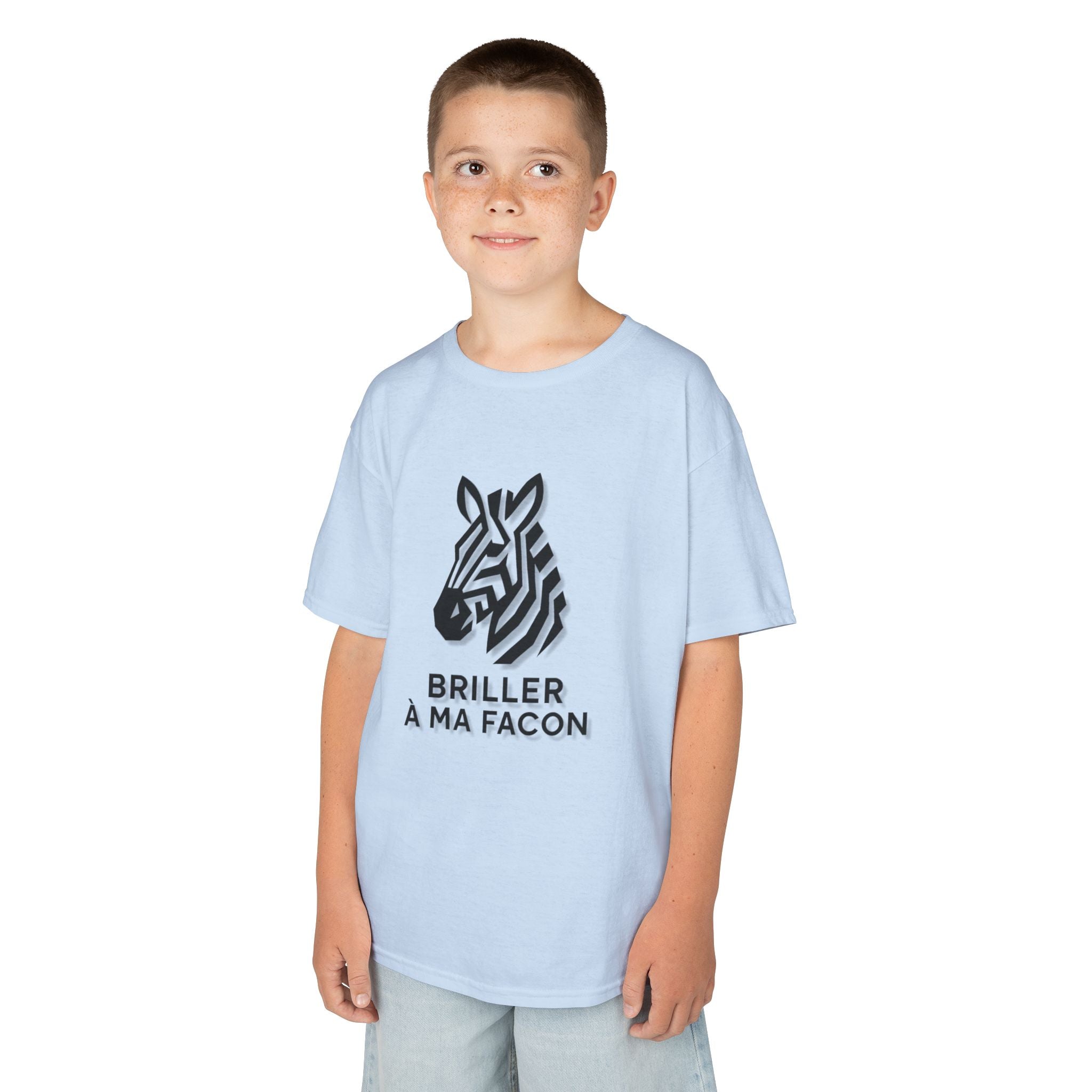 T-Shirt Enfant - "Briller à ma façon"