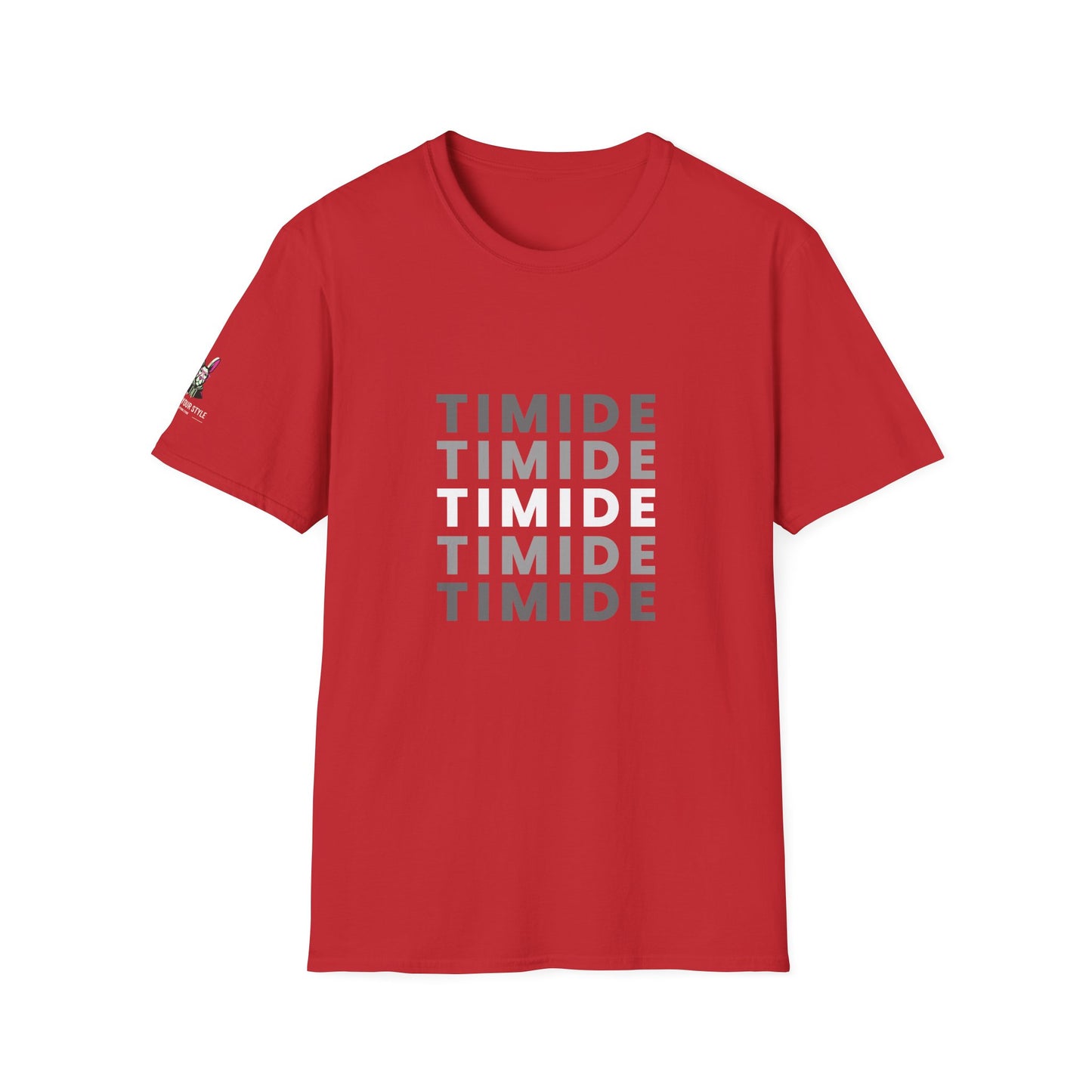 T-Shirt Homme - "TIMIDE"