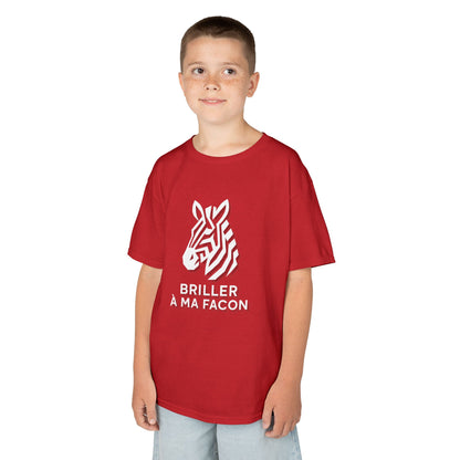 T-Shirt Enfant - "Briller à ma façon"