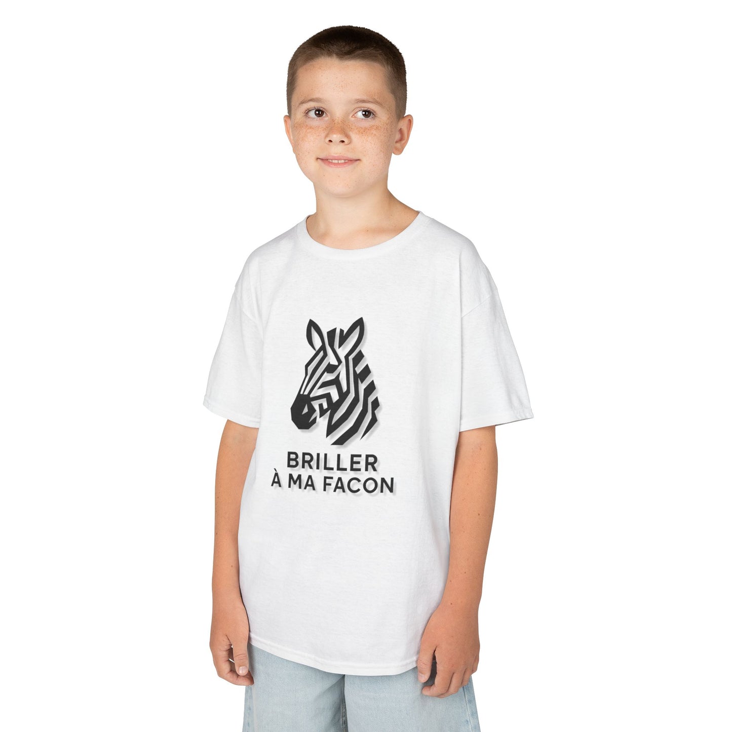 T-Shirt Enfant - "Briller à ma façon"