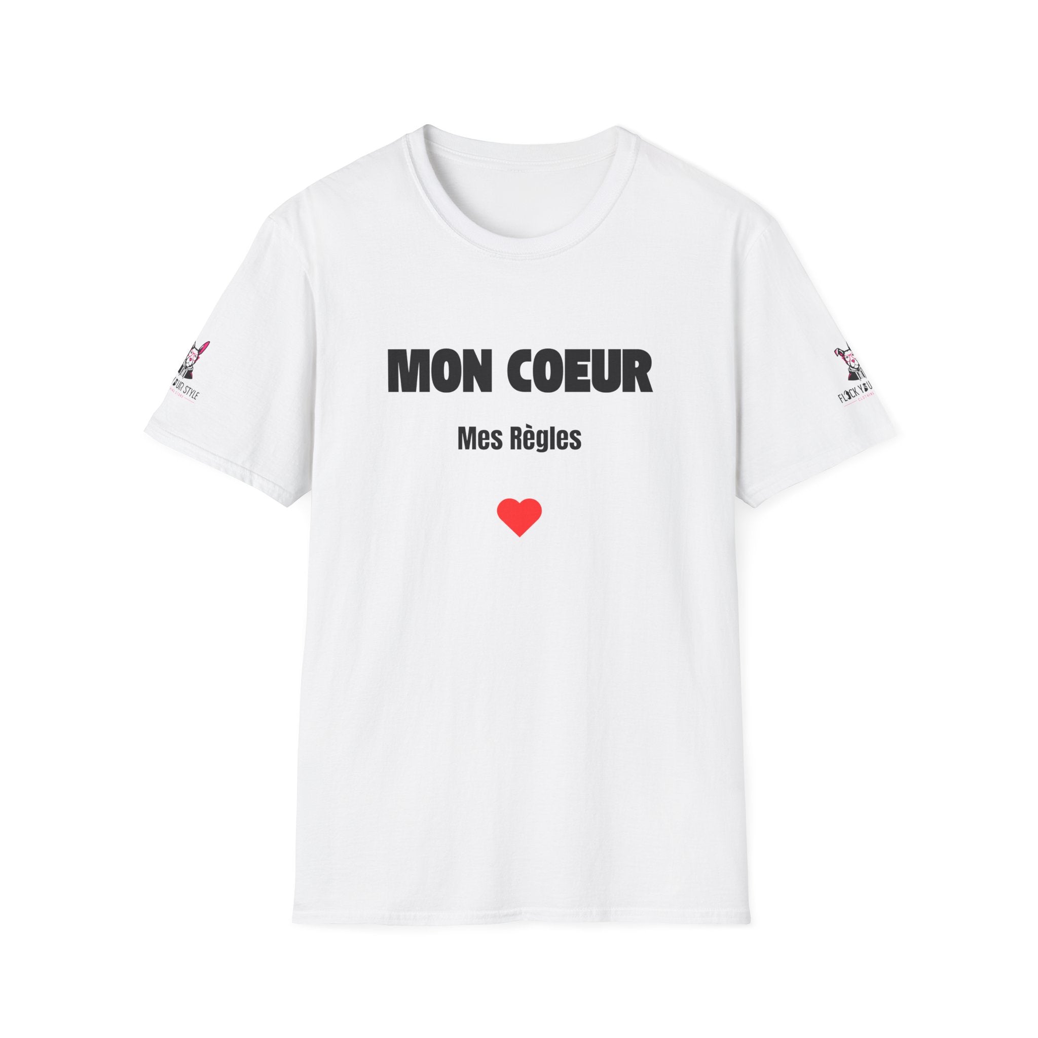 T-Shirt CELIB AU TOP - "Mon coeur, mes règles"