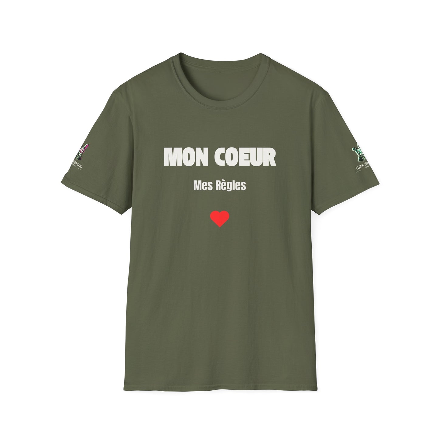 T-Shirt CELIB AU TOP - "Mon coeur, mes règles"