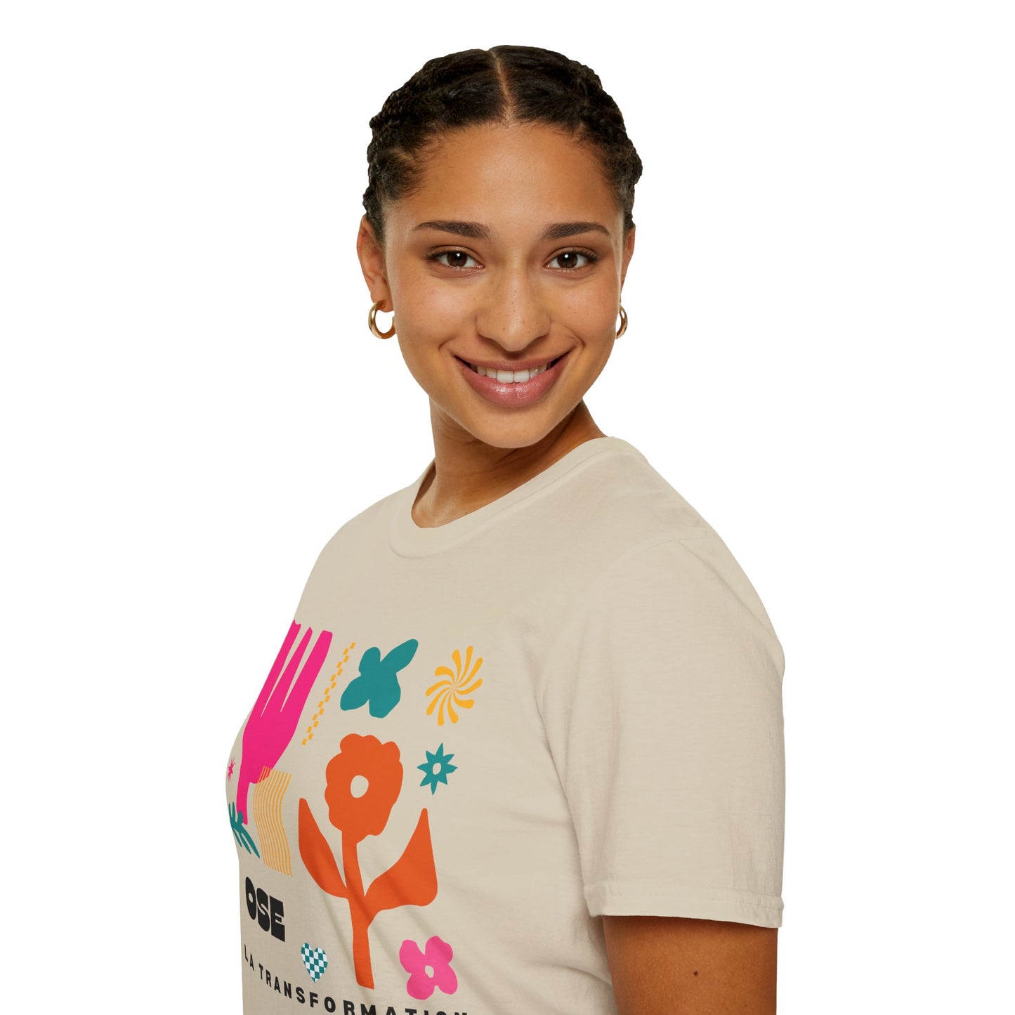 T-Shirt Je m'aime, je m'assume - "Ose la transformation"