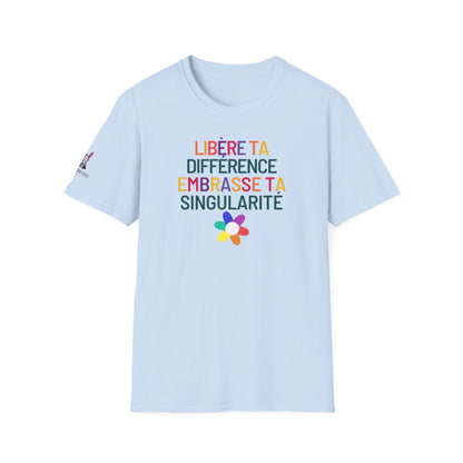 T-Shirt ATYPIQUE - "Libère ta différence, embrasse ta singularité"