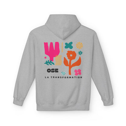 Sweat à capuche " Je m'aime, je m'assume "- Ose la transformation