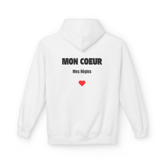 Sweat CELIB AU TOP - "Mon cœur, mes règles"