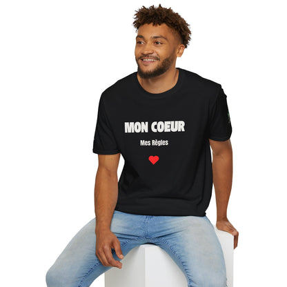 T-Shirt CELIB AU TOP - "Mon coeur, mes règles"