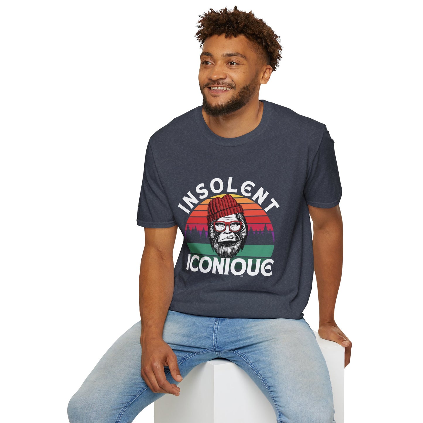 T-Shirt Homme - "INSOLENT , ICONIQUE"