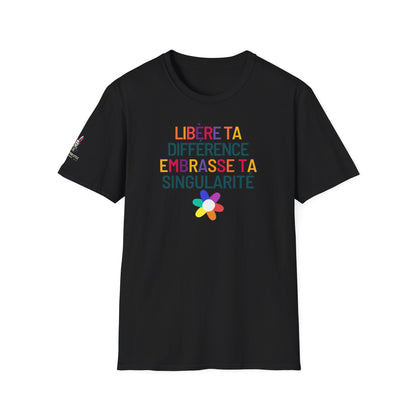 T-Shirt ATYPIQUE - "Libère ta différence, embrasse ta singularité"