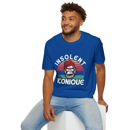 T-Shirt Homme - "INSOLENT , ICONIQUE"