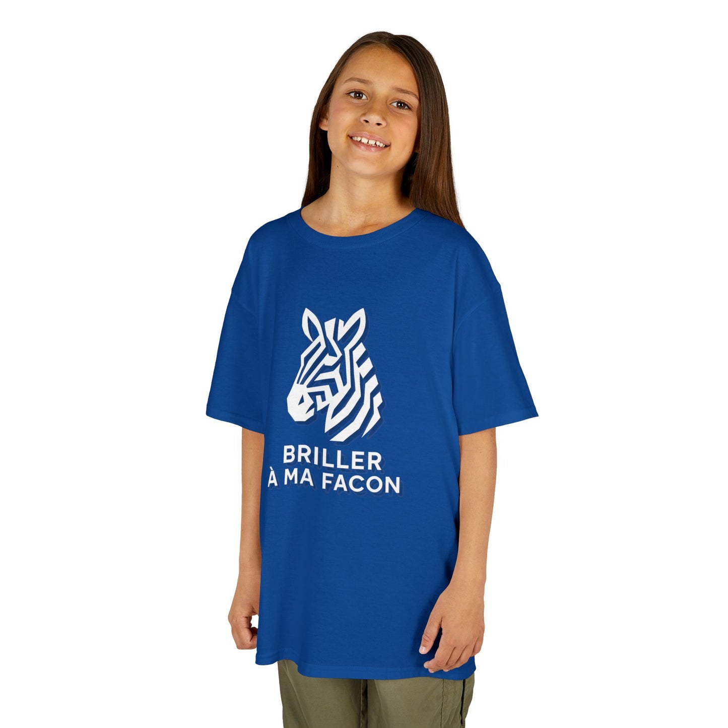 T-Shirt Enfant - "Briller à ma façon"