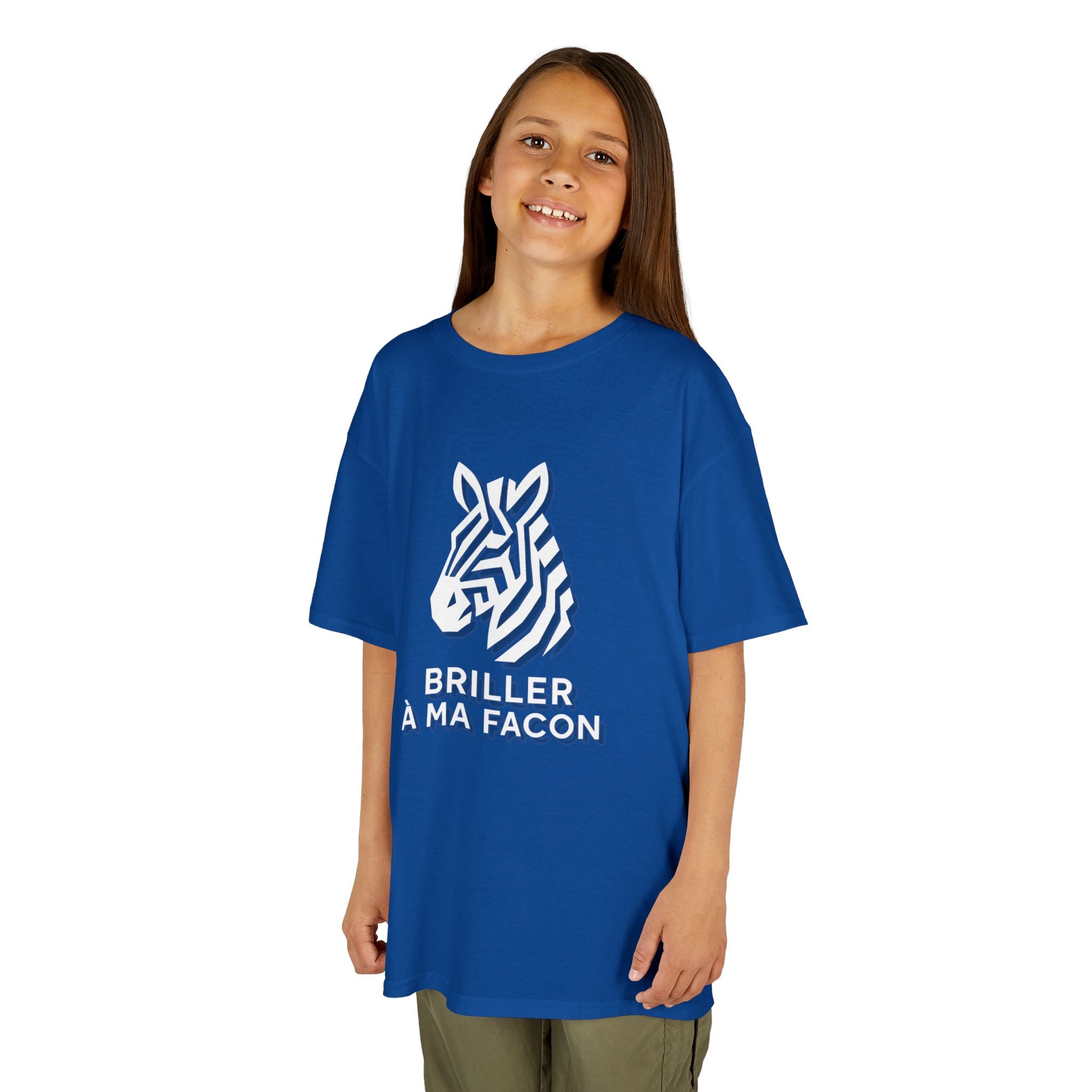 T-Shirt Enfant - "Briller à ma façon"