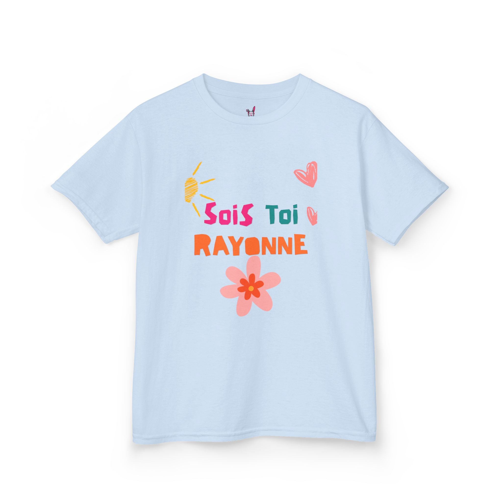 T-Shirt Enfant - "Sois toi, Rayonne"