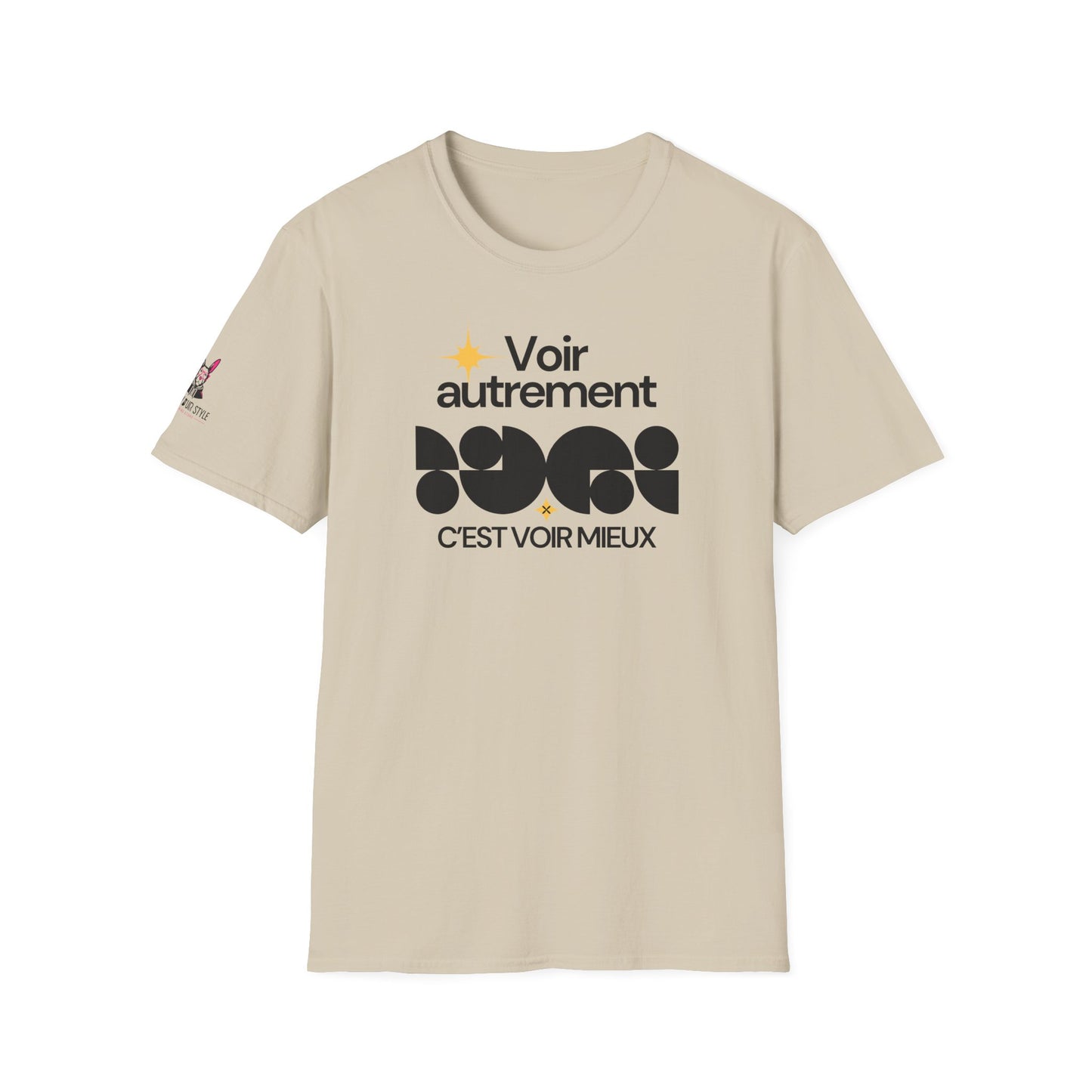 T-Shirt Je m'aime, je m'assume - "Voir autrement c'est voir mieux"