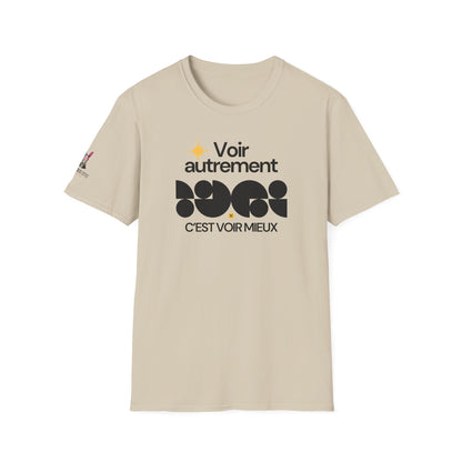 T-Shirt Je m'aime, je m'assume - "Voir autrement c'est voir mieux"