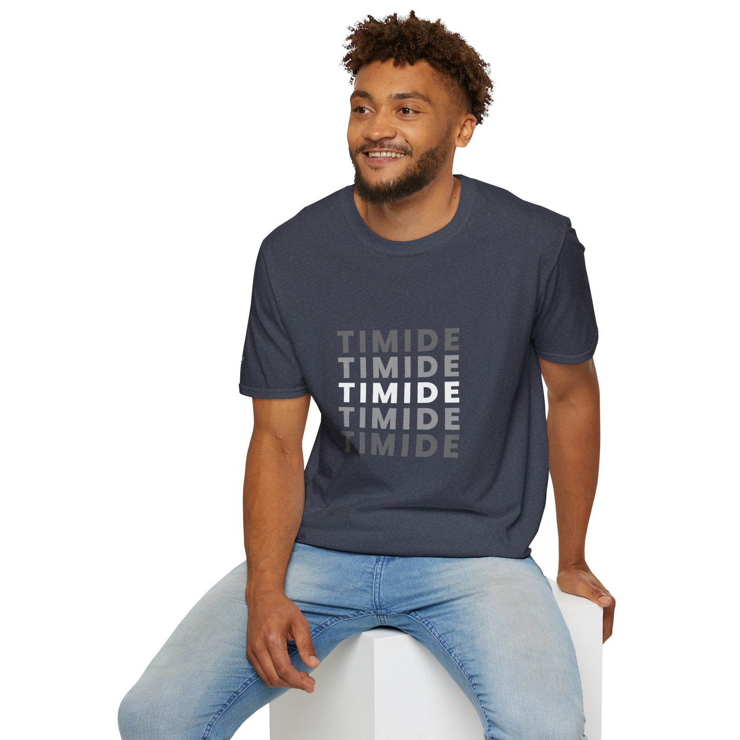 T-Shirt Homme - "TIMIDE"