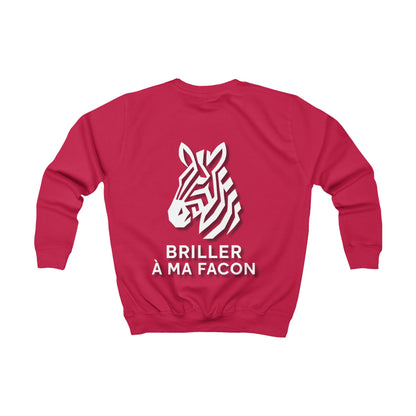 Sweat Enfant -"Briller à ma façon"
