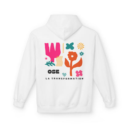 Sweat à capuche " Je m'aime, je m'assume "- Ose la transformation