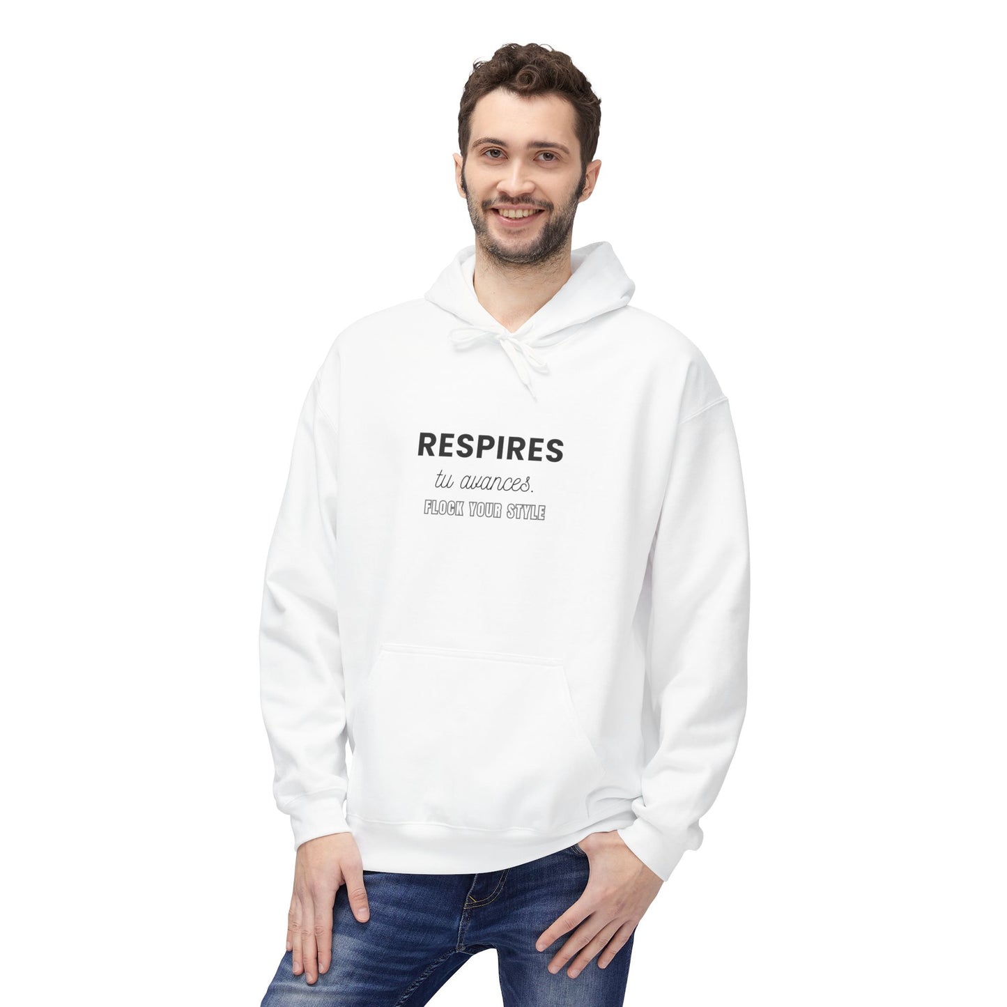 Sweat JE M'AIME, JE M'ASSUME - " Respires, tu avances "