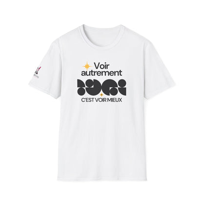 T-Shirt Je m'aime, je m'assume - "Voir autrement c'est voir mieux"