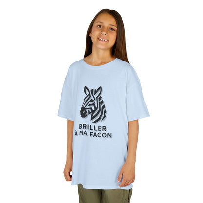 T-Shirt Enfant - "Briller à ma façon"