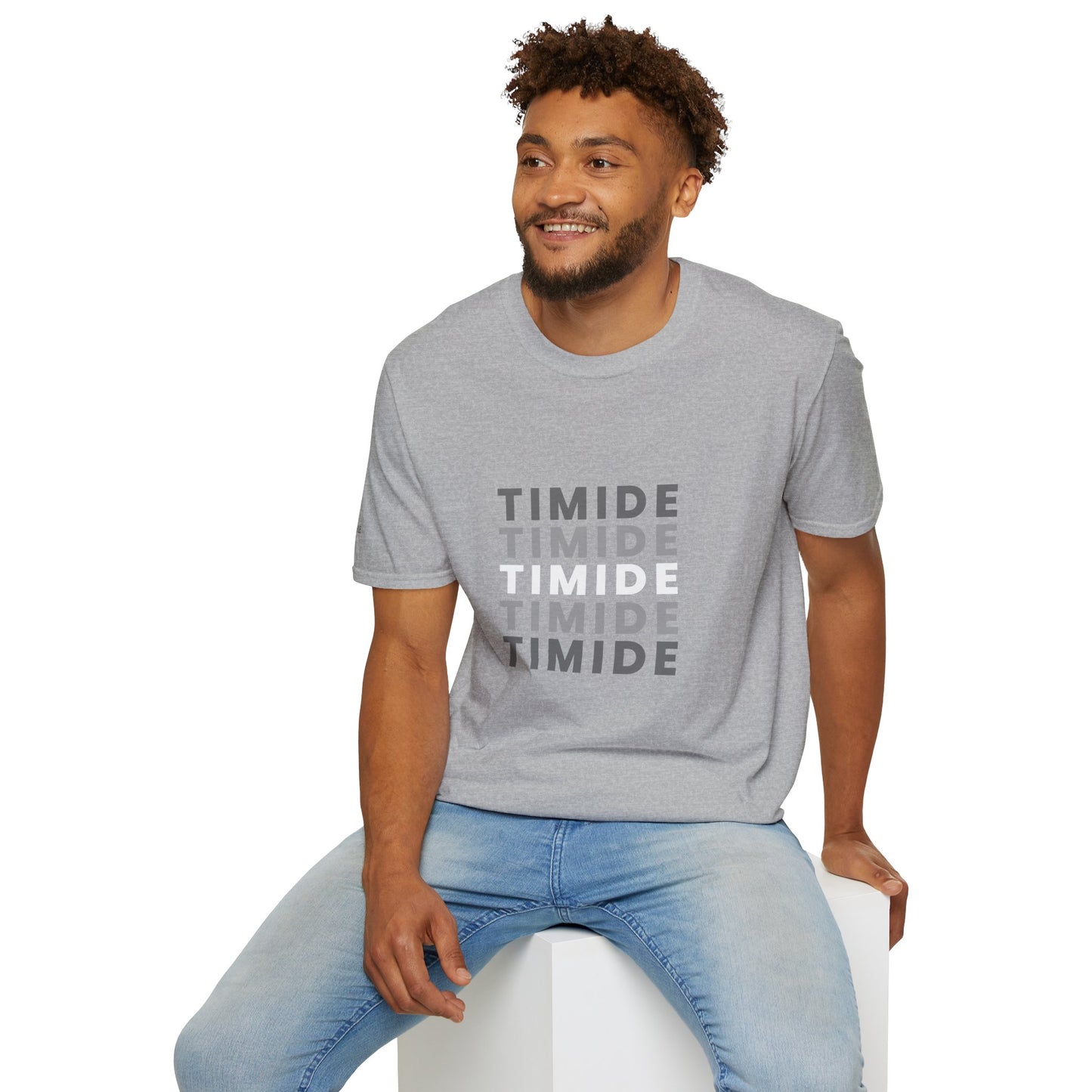T-Shirt Homme - "TIMIDE"