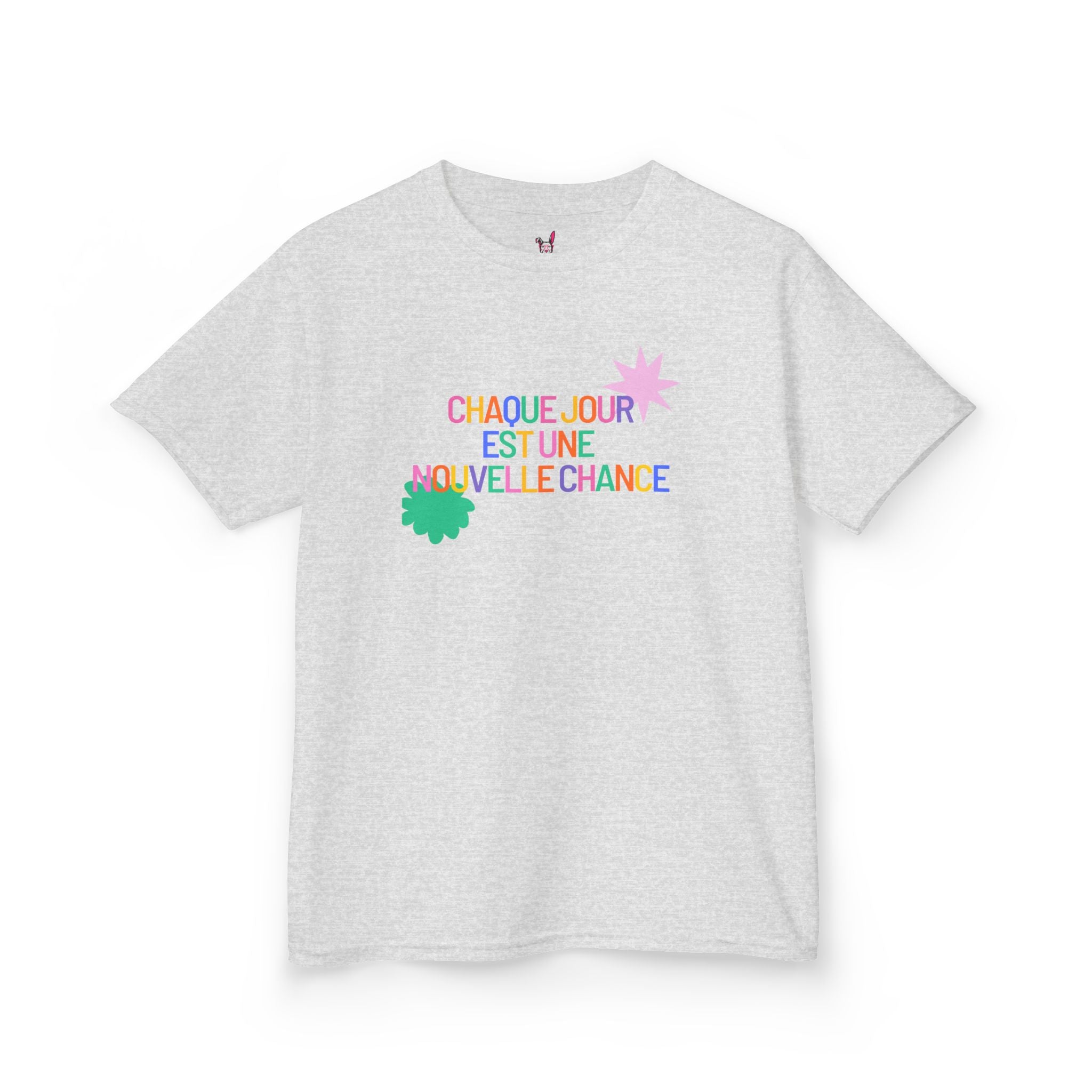 T-Shirt Enfant- "Chaque jour est une nouvelle chance"