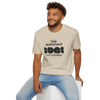 T-Shirt Je m'aime, je m'assume - "Voir autrement c'est voir mieux"