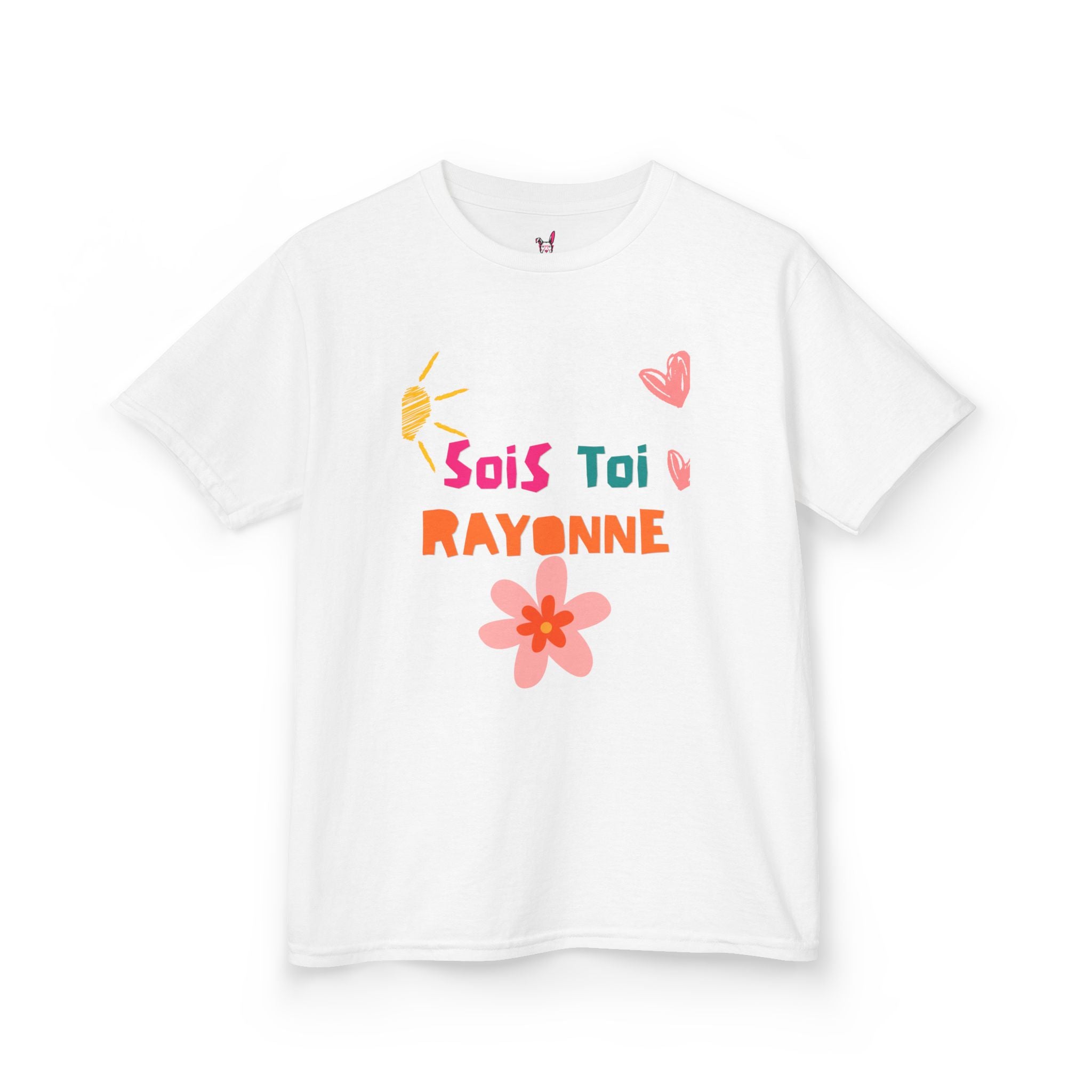 T-Shirt Enfant - "Sois toi, Rayonne"
