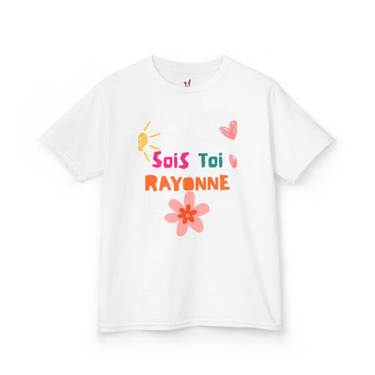 T-Shirt Enfant - "Sois toi, Rayonne"