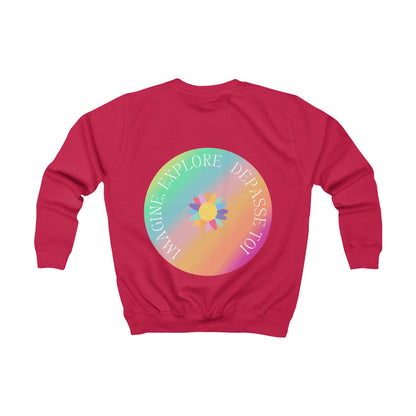 Sweat Enfant - "Imagine, Explore, Dépasse toi"