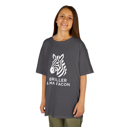 T-Shirt Enfant - "Briller à ma façon"