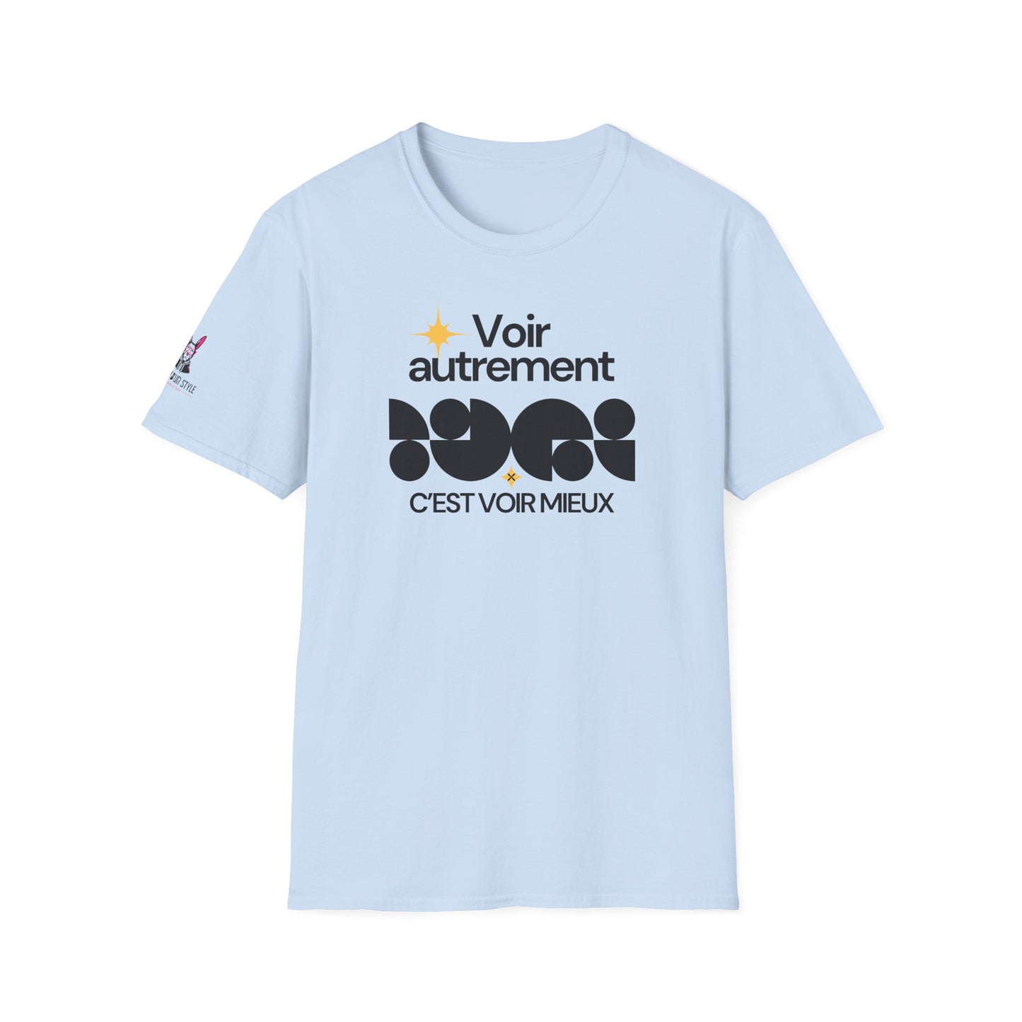 T-Shirt Je m'aime, je m'assume - "Voir autrement c'est voir mieux"