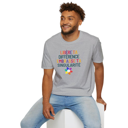 T-Shirt ATYPIQUE - "Libère ta différence, embrasse ta singularité"