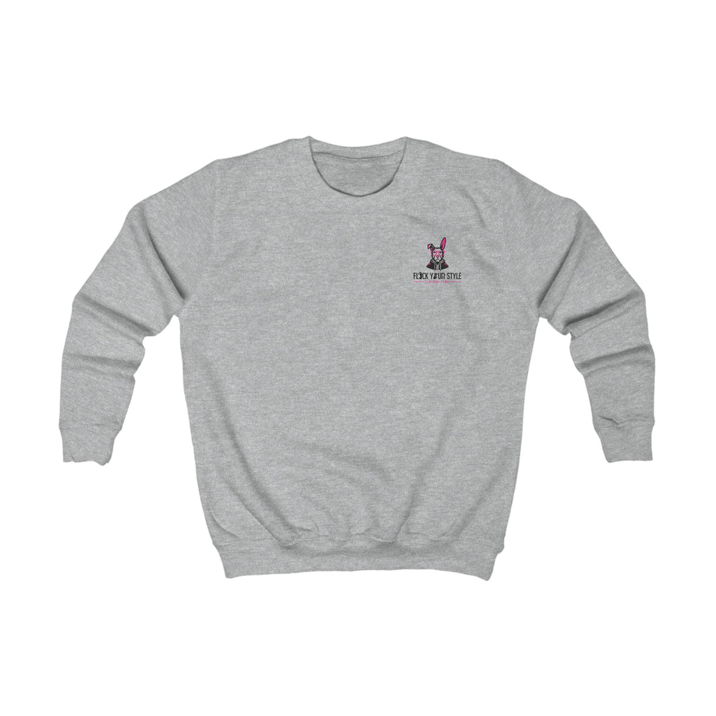 Sweat enfant - "Libre Heureux Audacieux"