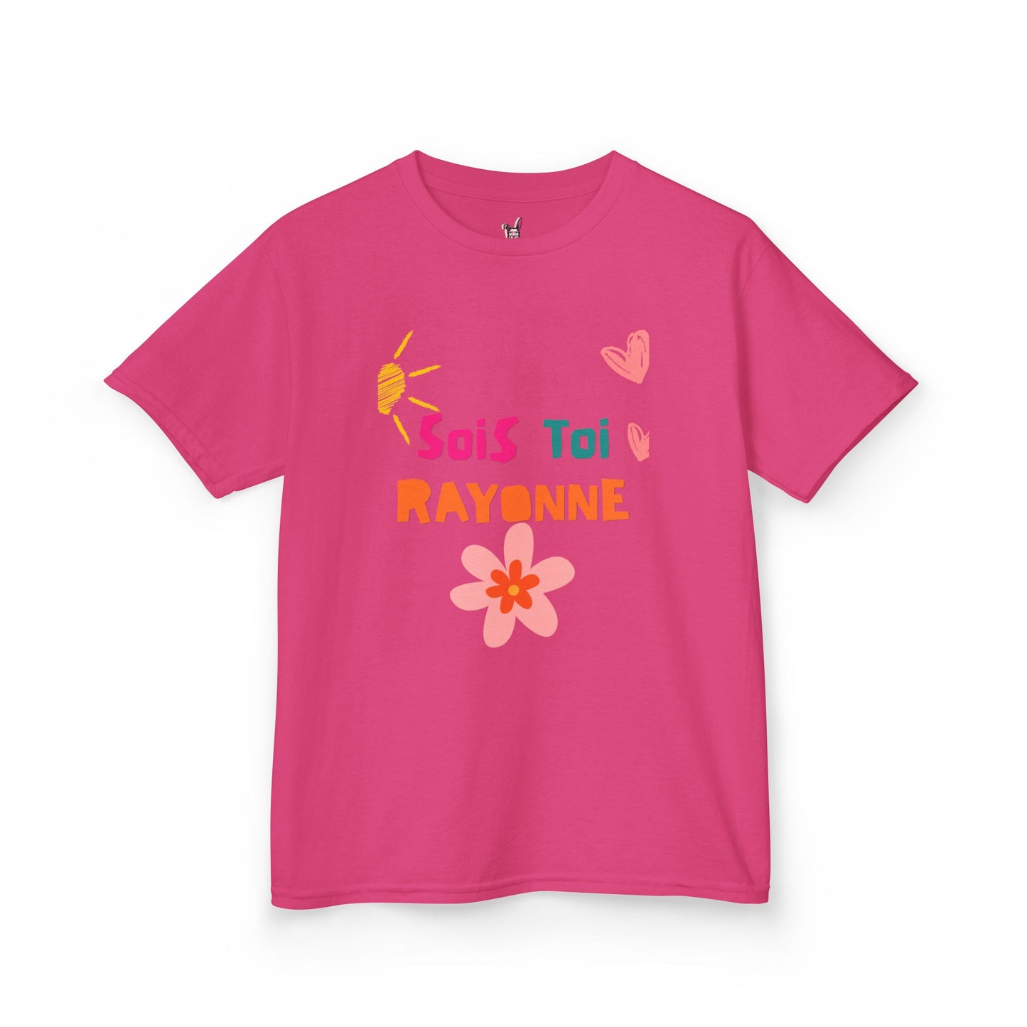 T-Shirt Enfant - "Sois toi, Rayonne"