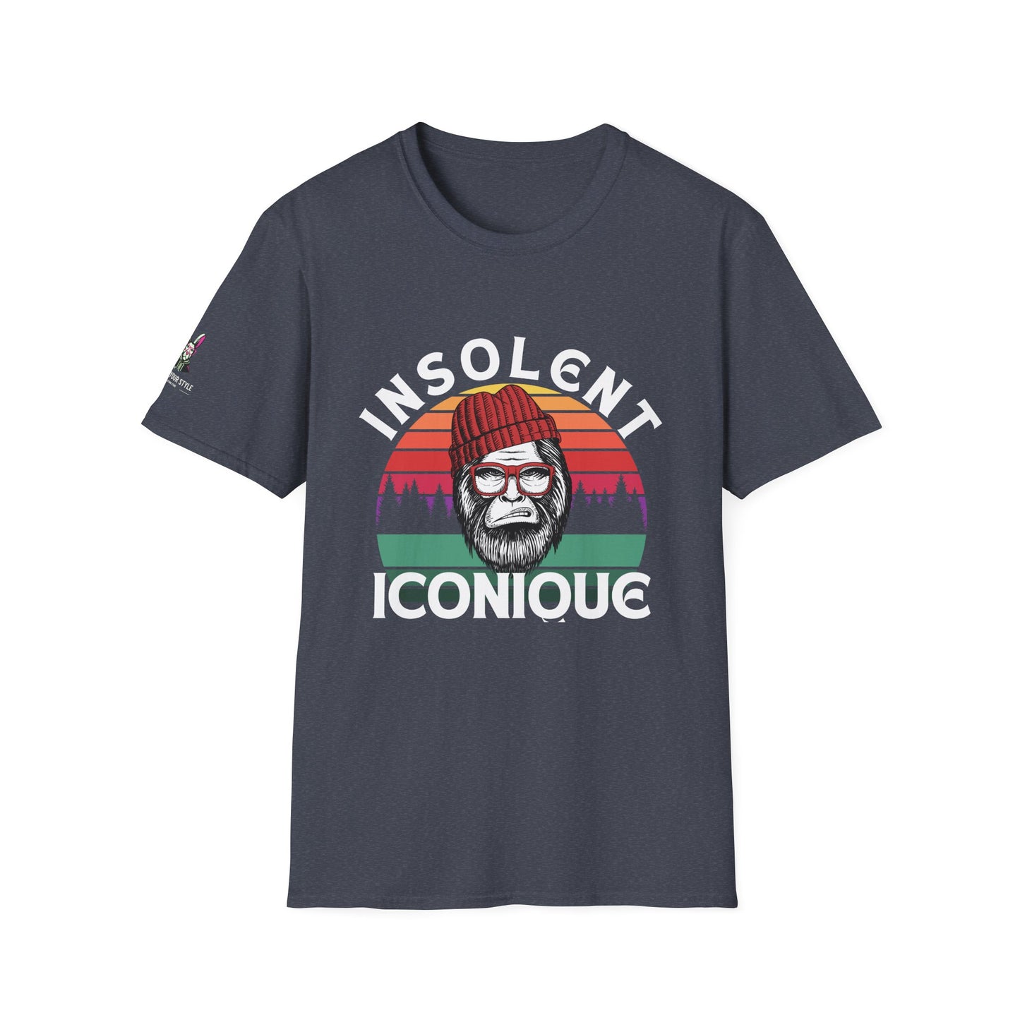 T-Shirt Homme - "INSOLENT , ICONIQUE"