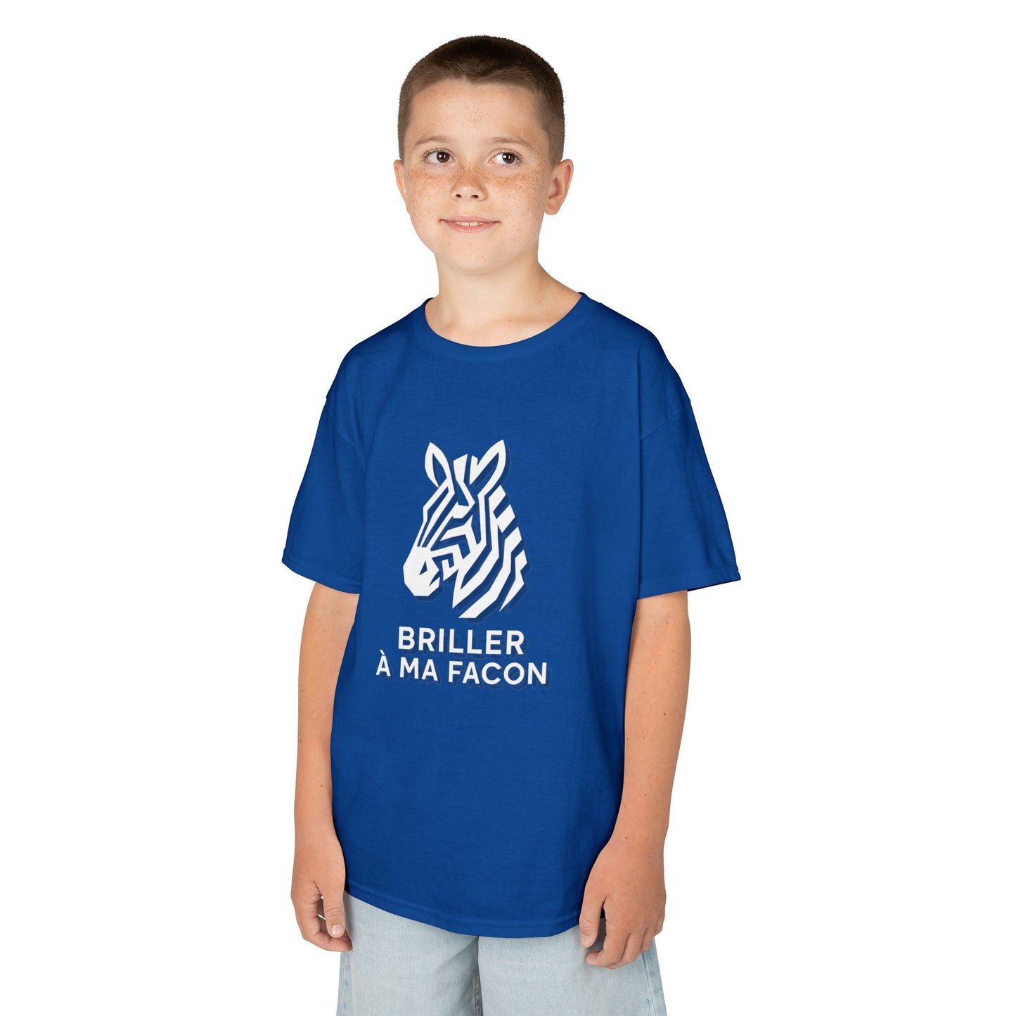 T-Shirt Enfant - "Briller à ma façon"