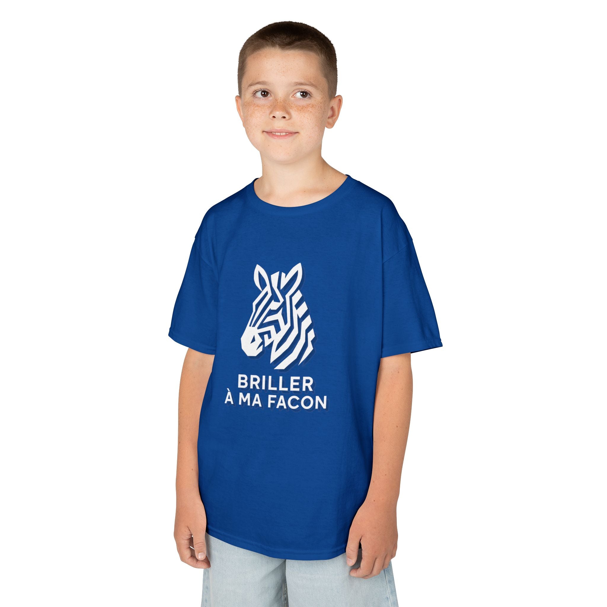 T-Shirt Enfant - "Briller à ma façon"