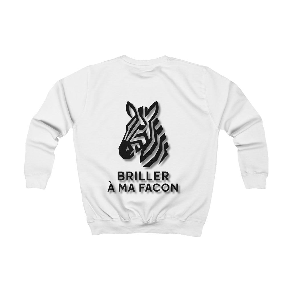 Sweat Enfant -"Briller à ma façon"