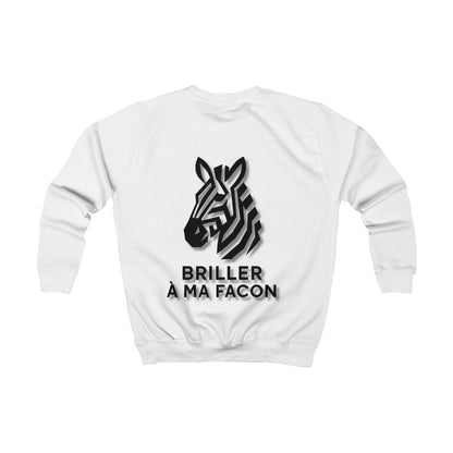 Sweat Enfant -"Briller à ma façon"