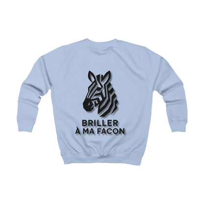 Sweat Enfant -"Briller à ma façon"